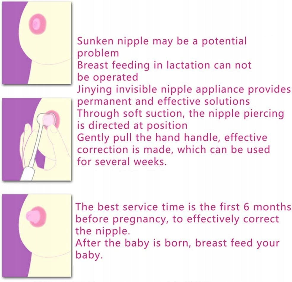 concave nipple kit PAINLESS AND SAFE: natural help for inverted or flat nipples instead of surgical treatment