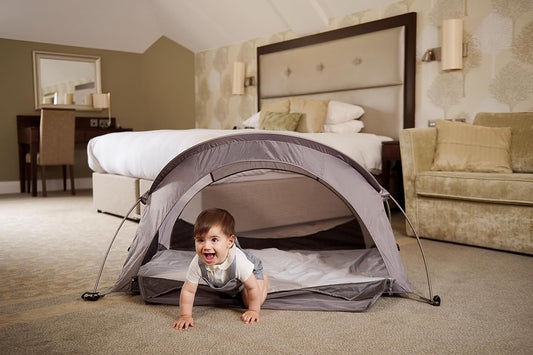 LITTLELIFE Arc2 Reisebett mit Matratze, kompakt im Rucksack