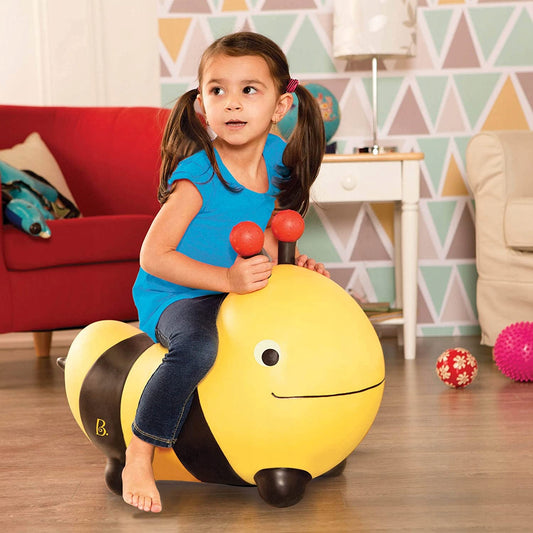 B.TOYS abeja SALTADOR DE GOMA 64 cm + bomba