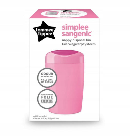 TOMMEE TIPPEE simplee sangenic koš na použité pleny + náplň