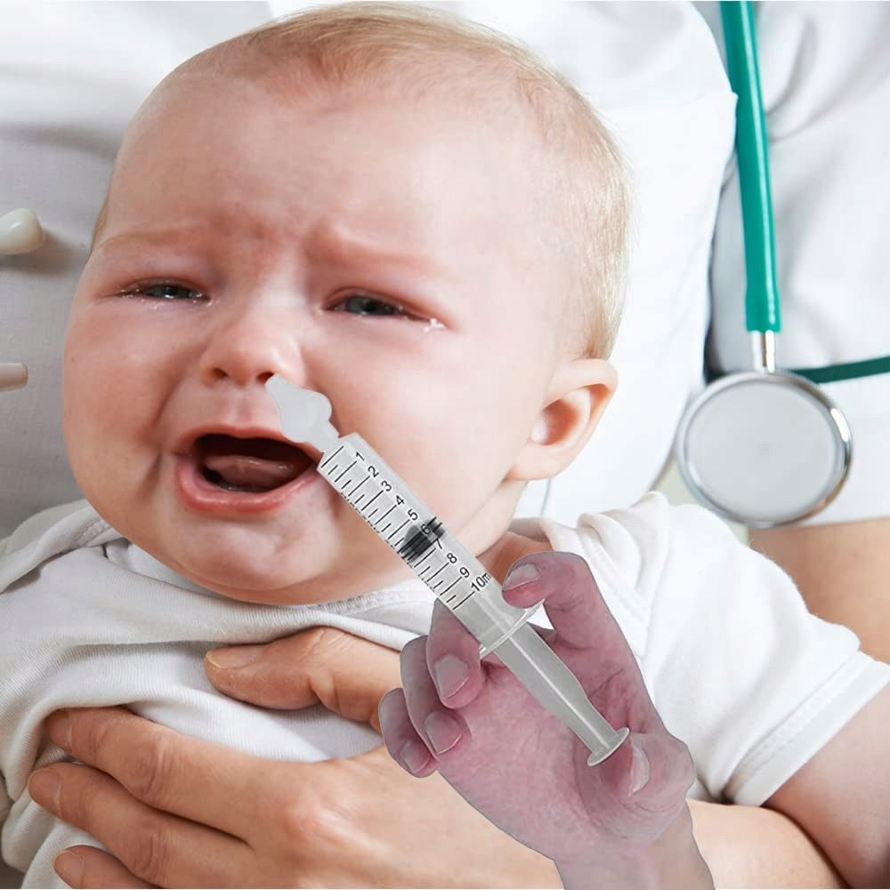 Irrigador jeringas para la nariz 2 unidades 10ml para bebés BABY AGE