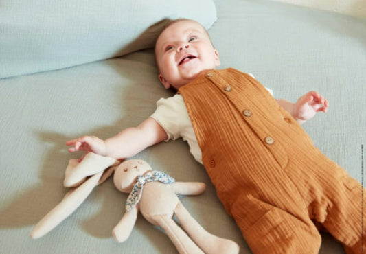 KALOO Lapinoo peluche in maglia CONIGLIO PANTIN 25 cm