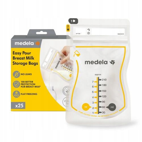 MEDELA Торбички за съхранение на кърма 25 бр.