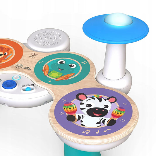 HAPE Baby Einstein tobă din lemn cu atingere pentru copii