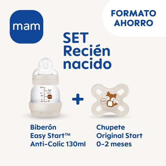 MAM Easy Start biberon anticolica 130ml + tettarella