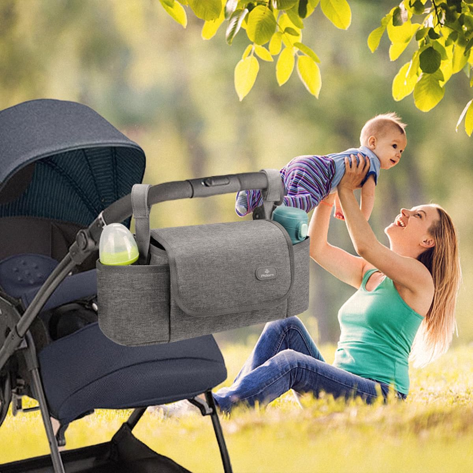 PHILORN stroller and shoulder bag + changing mat