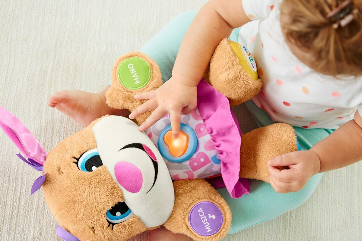 FISHER-PRICE FPP54 zusje van de Leerlingpuppy, Italiaans