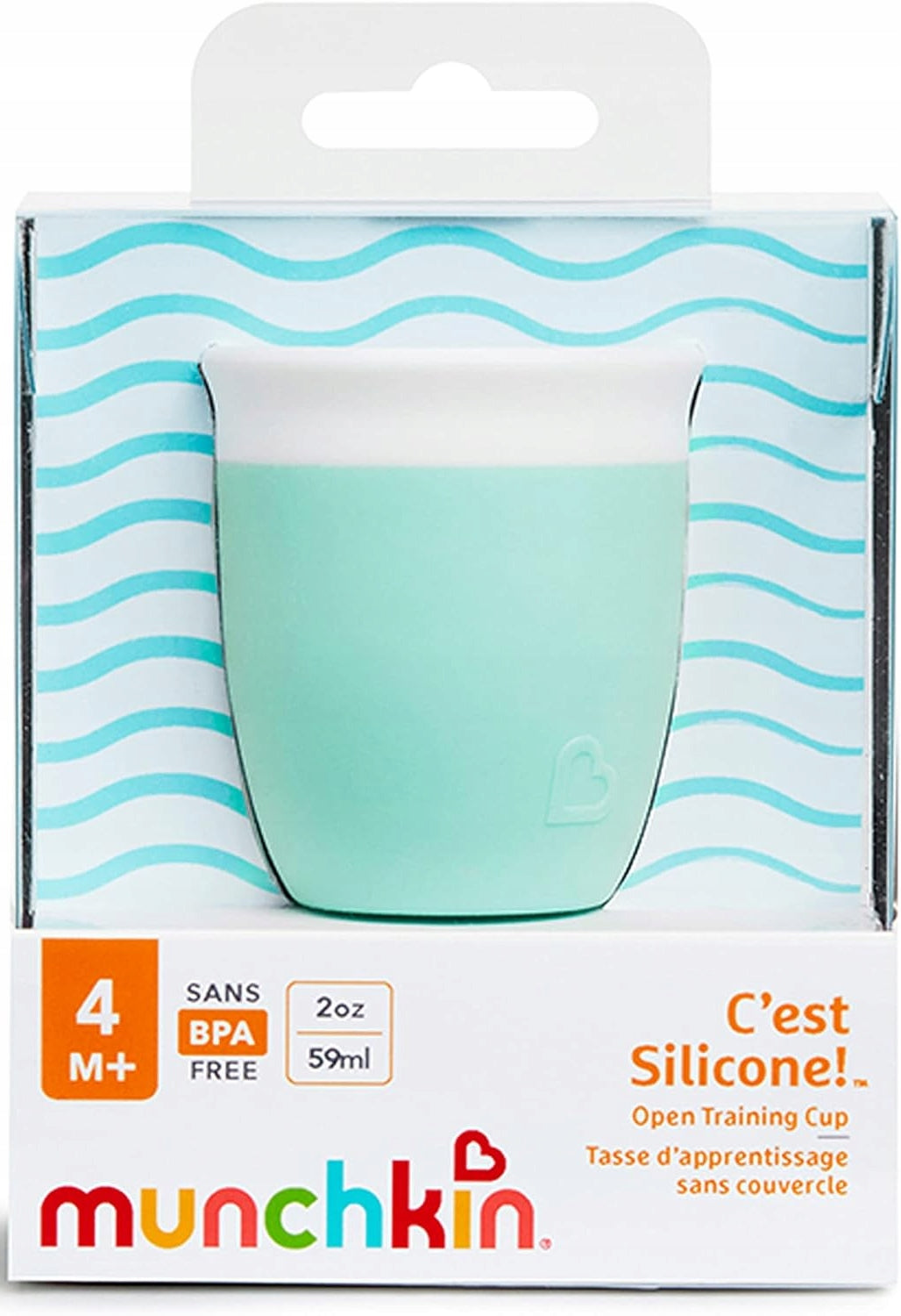 MUNCHKIN C'est Siliconă! cană deschisă 360 4luni+ 60ml
