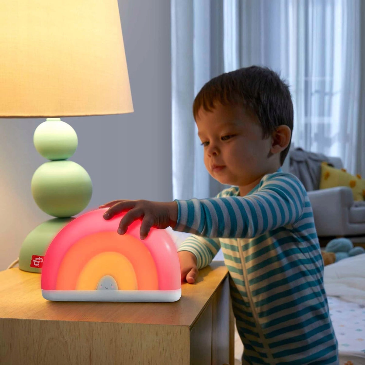 FISHER-PRICE HGB91 upokojujúci uspávač so zvukmi, melódiami a svetlami