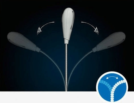 Lampă de noapte LED REER Mummy&Me cu gât flexibil și clemă – imaginea produsului 2
