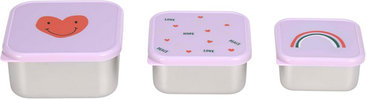 LASSIG Snackbox snack boxes x 3