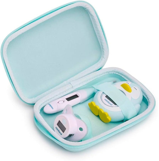 MINILAND Thermokit Mint zestaw 3 termometrów elektronicznych + etui