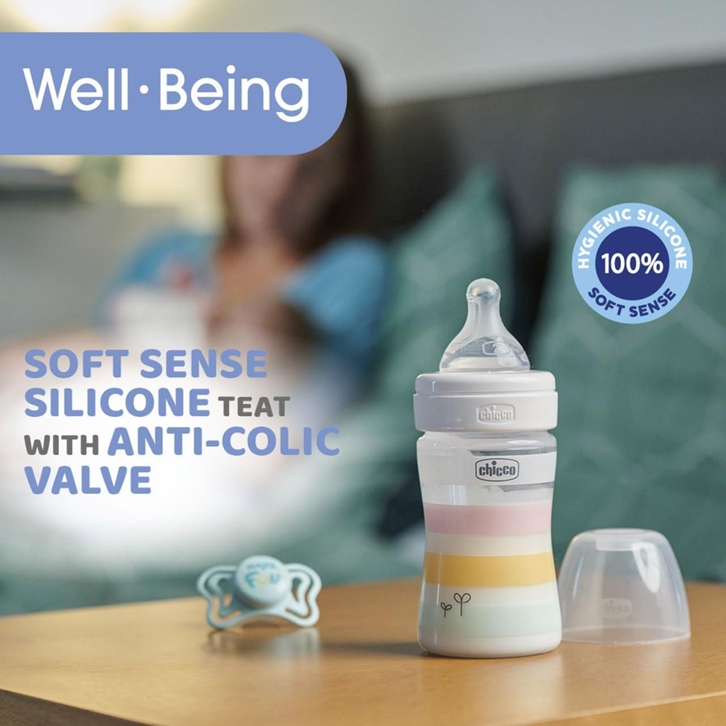 Biberon CHICCO Well Being 2m+ 250 ml