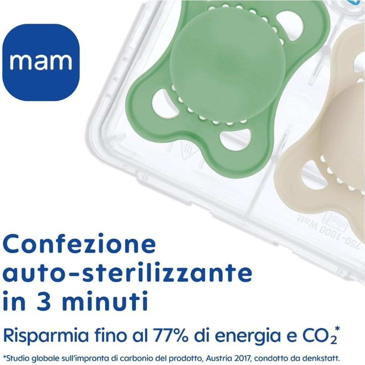 MAM Original pacifier x2 2-6m winter edition