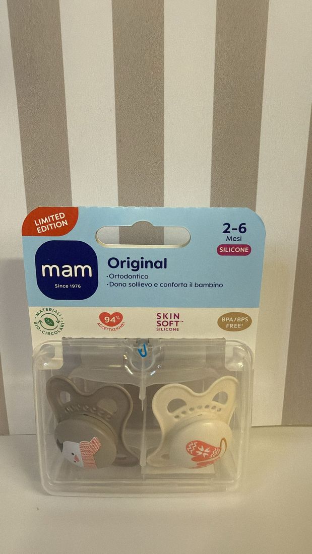 MAM Original suzetă x2 2-6m ediție de iarnă