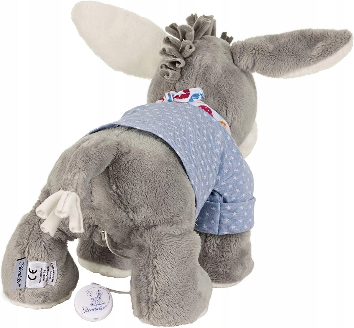 STERNTALER Âne Emmi PELUCHE BOÎTE À MUSIQUE 28 cm