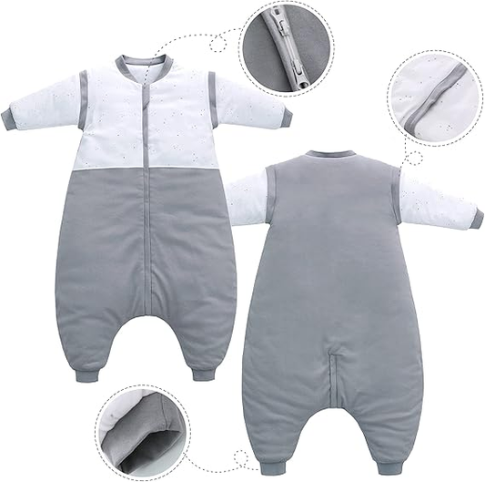 MIRACLE BABY winterslaapzak 2.5TOG 90 afritsbare mouwen