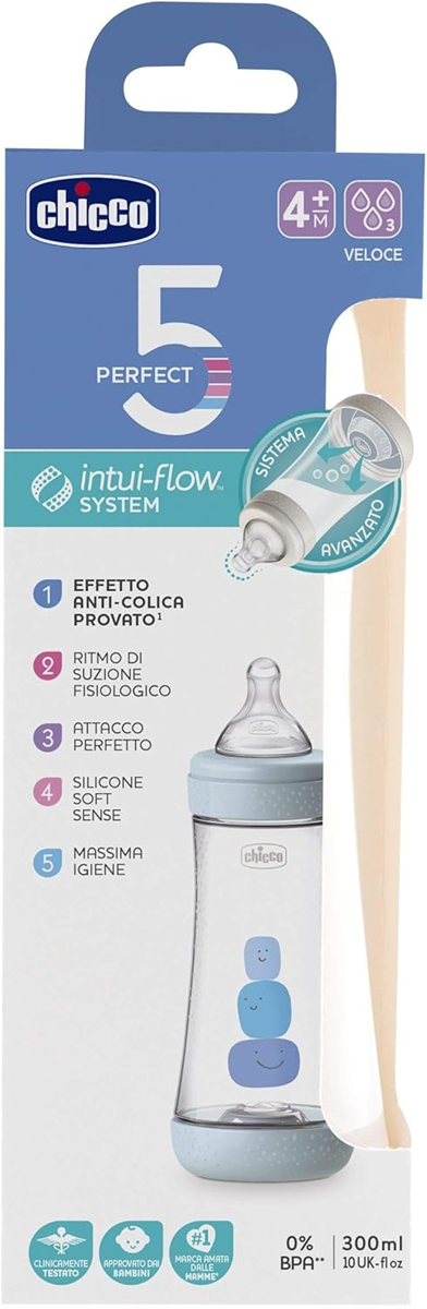 CHICCO biberon Perfect5 4m+ 300ml