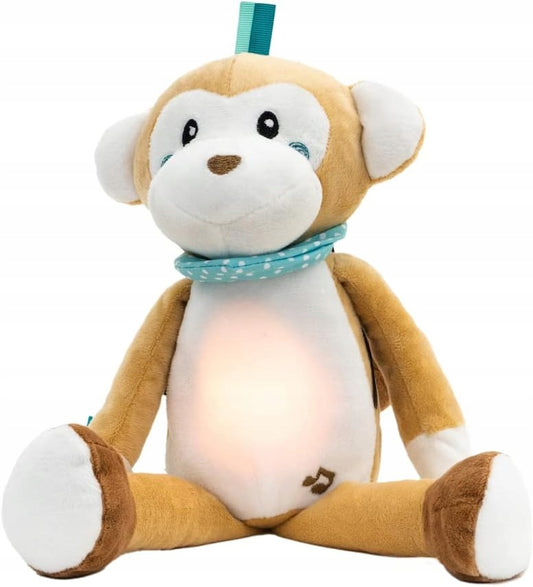INNOGIO GIO-881 maimuță de pluș cu luminiță și 10 sunete MAIMUȚA LUCY 35 cm