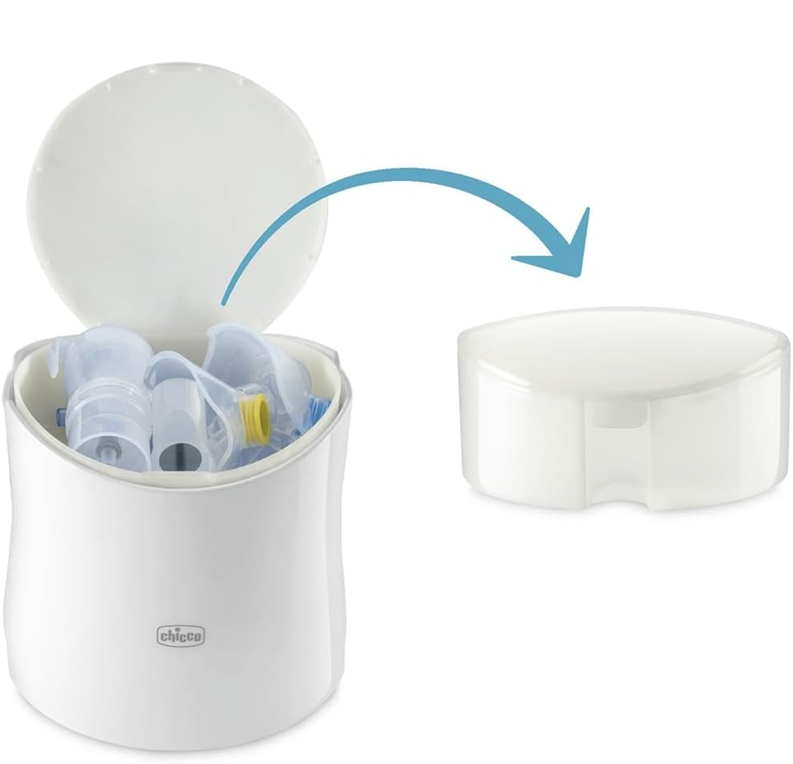 CHICCO Easy Breath Family εισπνευστήρας νεφελοποιητής 0,37 ml/λεπτό + δοχείο
