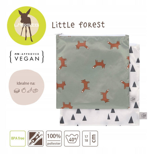 LASSIG Snack Bag snackzakjes x2 17x18cm