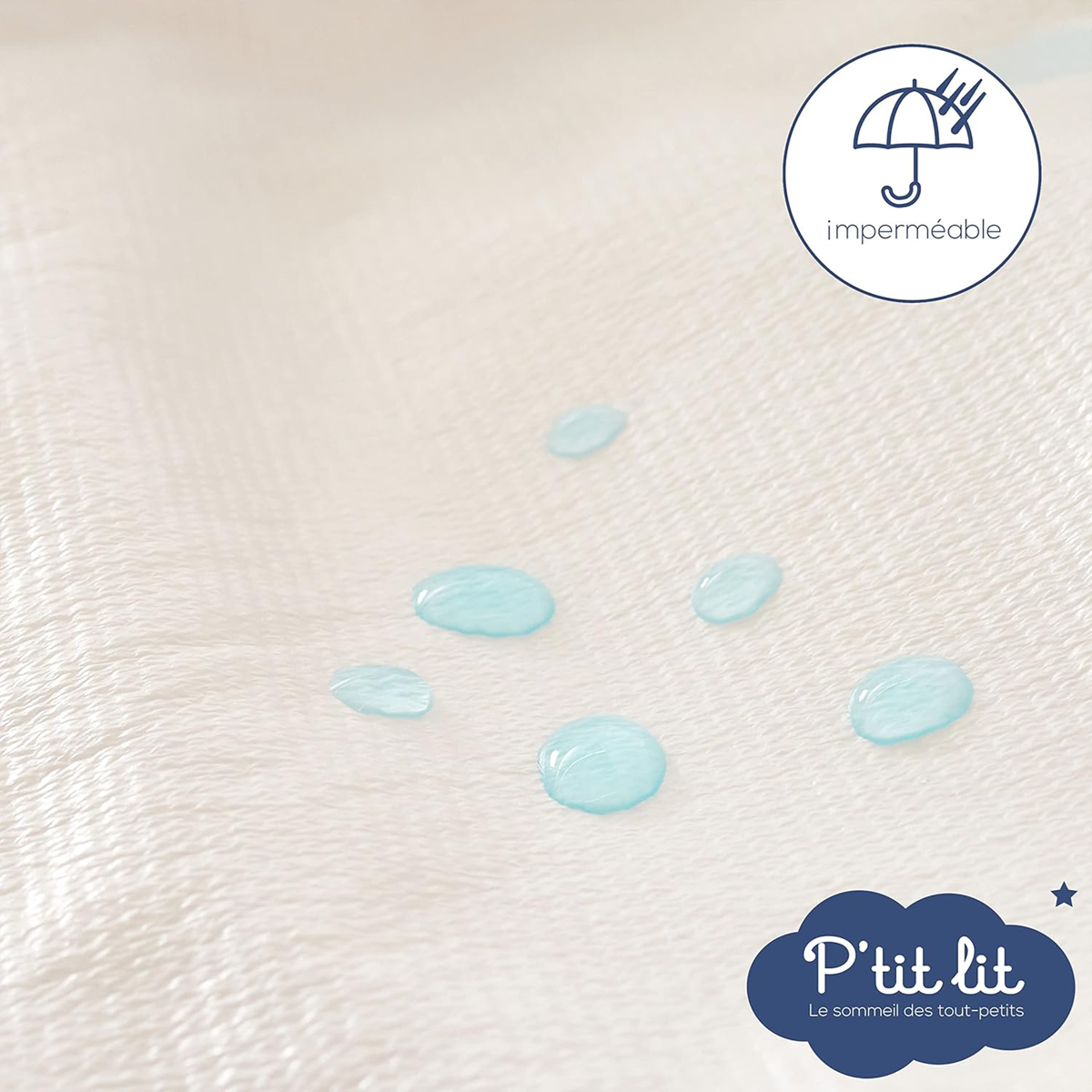 P'TIT LIT waterproof mattress protector