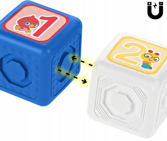 BABY EINSTEIN Connectables Dive & Soar blocuri magnetice 11 piese