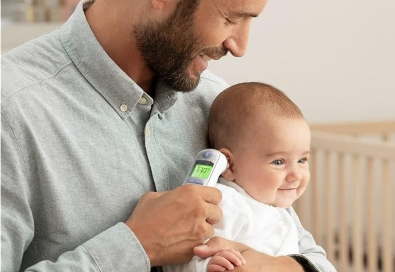 BRAUN ThermoScan 7 termometru precis pentru ureche + 21 capace de protecție