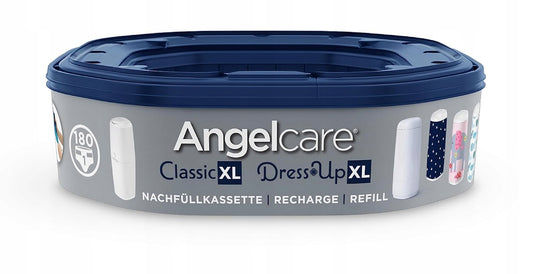 ANGELCARE Classic XL cubo para pañales usados + recambio Dress Up