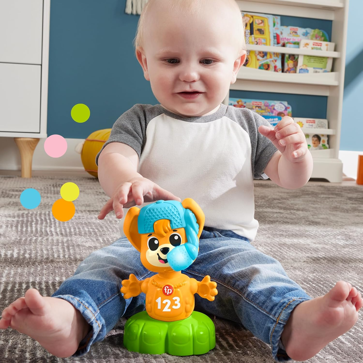 FISHER-PRICE Animal Band vulpe interactivă limbă italiană