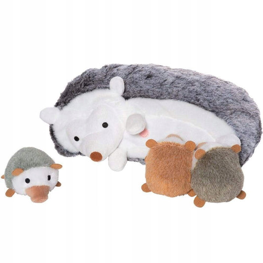 MANHATTAN TOY peluche câline 28 cm HÉRISSON AVEC LES PETITS