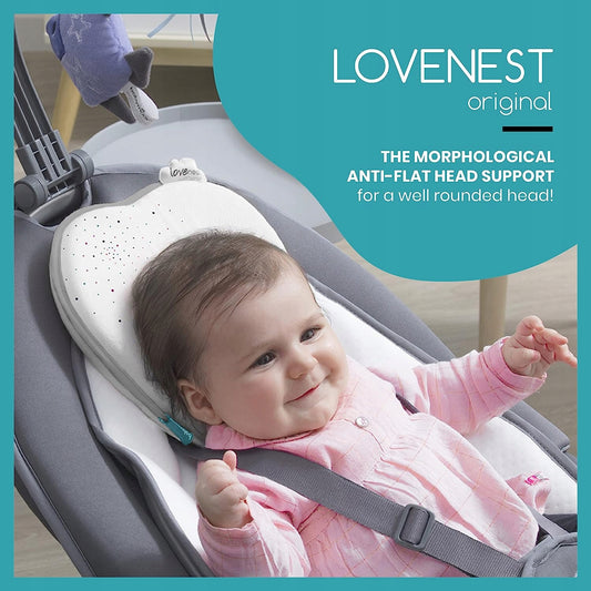 BABYMOOV Lovenest pernă pentru bebeluși 0+ ORGANIC