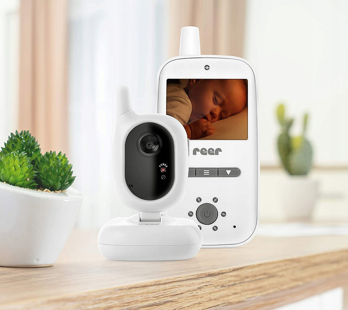 REER BabyCam monitor electronic pentru bebeluși 2,4" TFT