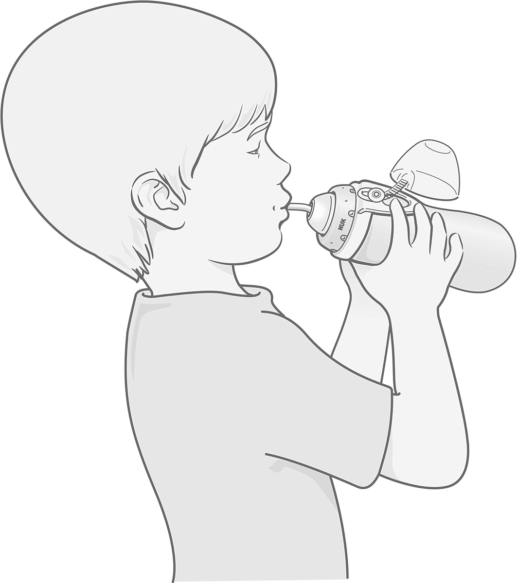 NUK 2 spouts and 2 straws for FLEXI CUP