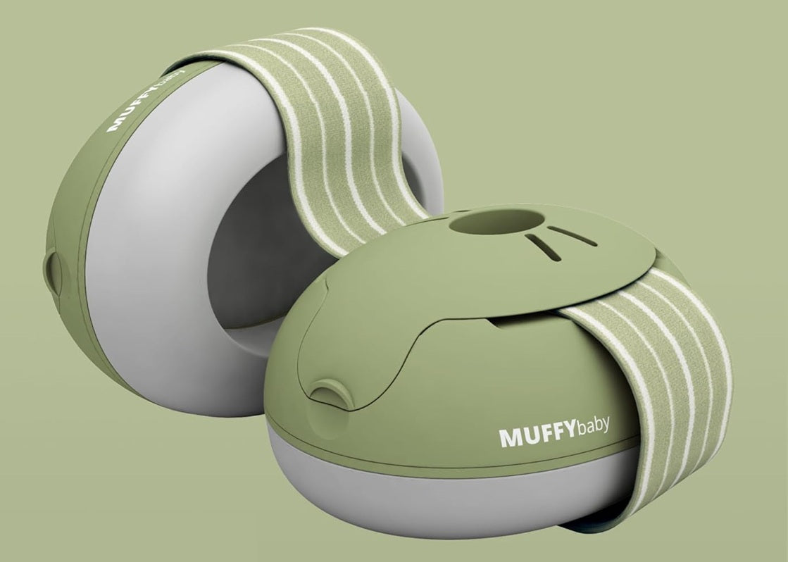 ALPINE Muffy Baby căști de protecție pentru copii 0-36 luni 23db + husă
