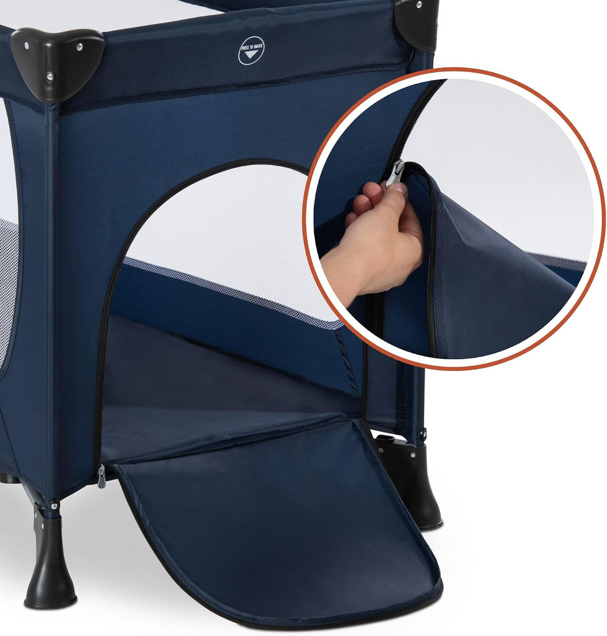Hauck Dream N Play Plus pătuț de călătorie 120x60 până la 15 kg