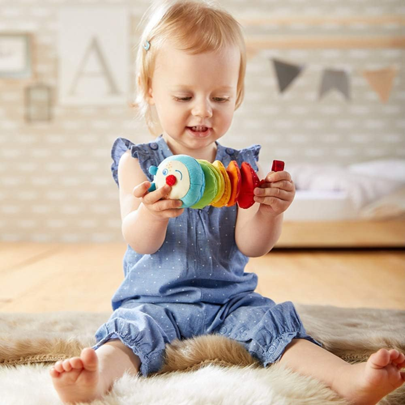 HABA omidă pliabilă și vibratoare Mina 18 cm 6 luni+
