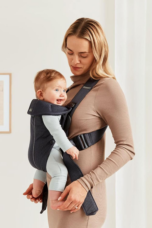 BABYBJORN MINI portabebés ergonómico 3-11kg AIRY MESH