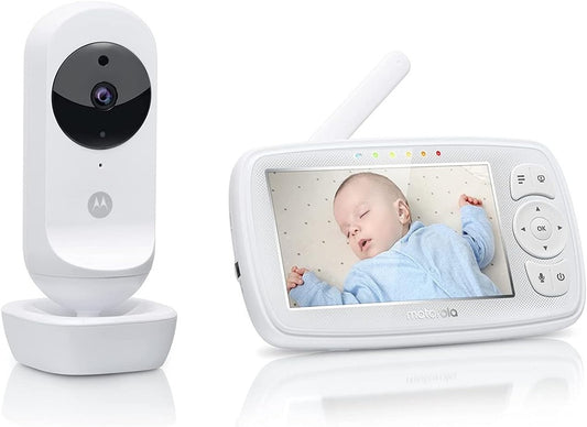 MOTOROLA Easy44 Connect babyphone numérique 4,3" FHSS avec application
