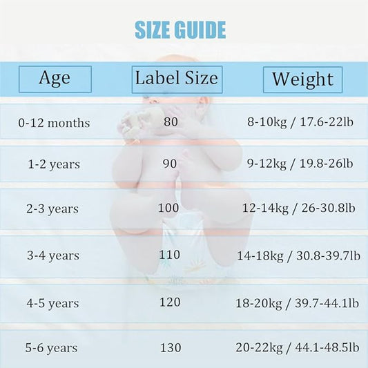 MOEMOE BABY training pants x6