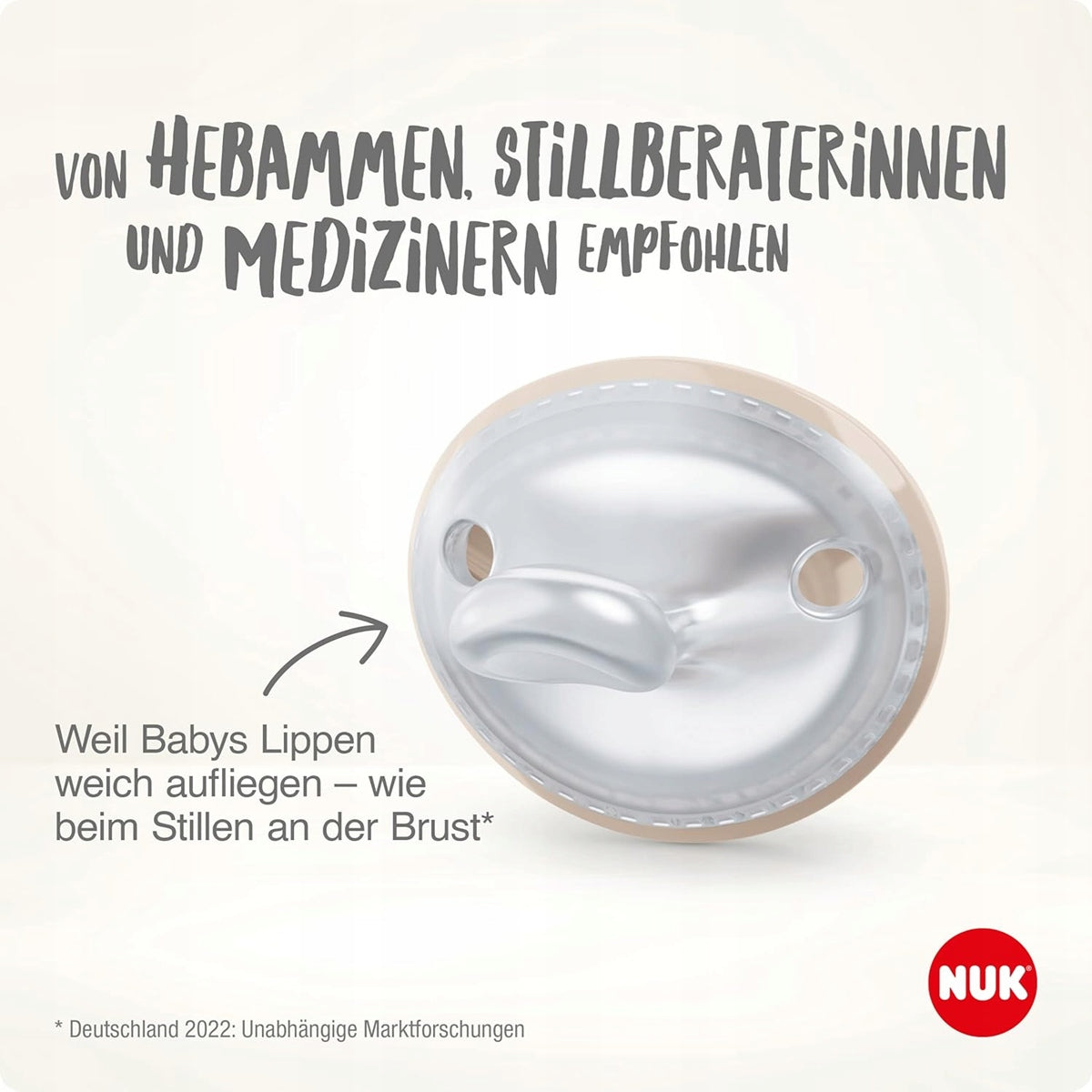 NUK MommyFeel cumlík x2 0–9 mesiacov