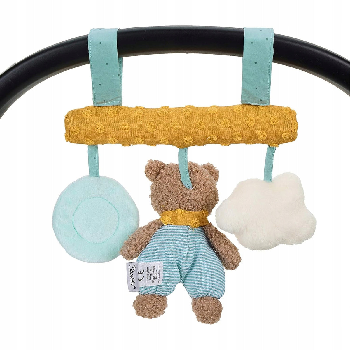 STERNTALER Teddy beartrapeze with toys for pram, recliner, car seatage 0 +multicolouredwidth 20 cmmaterials