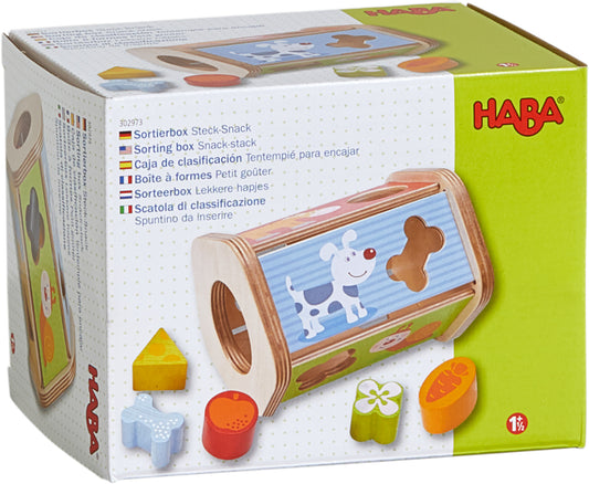 Sorter din lemn pentru animale HABA, 6 piese