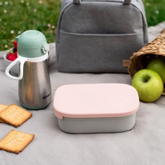 BEABA śniadaniówka lunchbox STAL nierdzewna 760ml z przegrodami