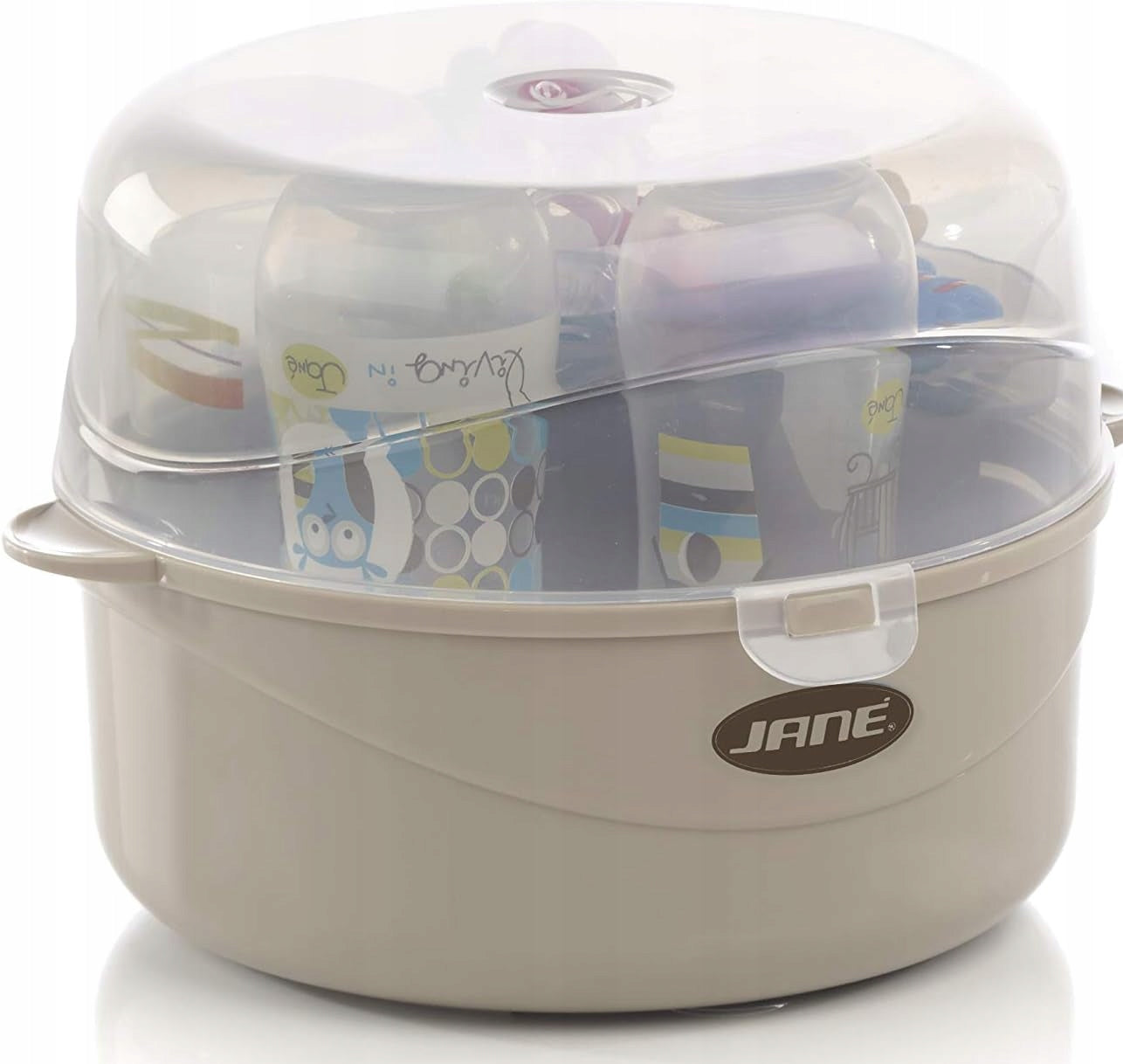 JANE Maternity sterilizator pentru cuptorul cu microunde + clești