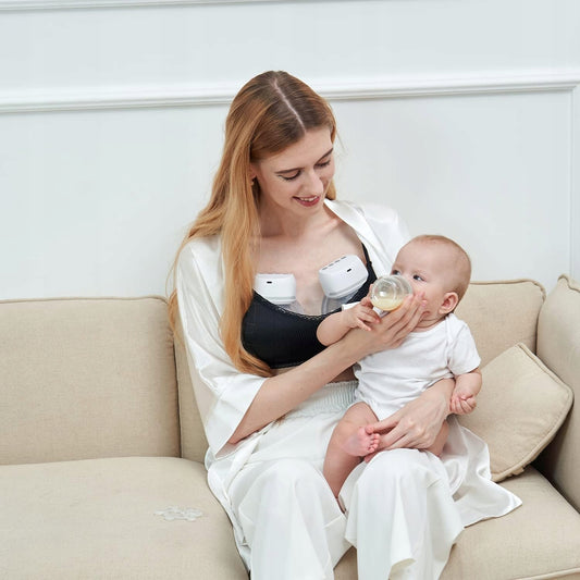 BELLABABY tire-lait électrique sans fil en forme de coquillage