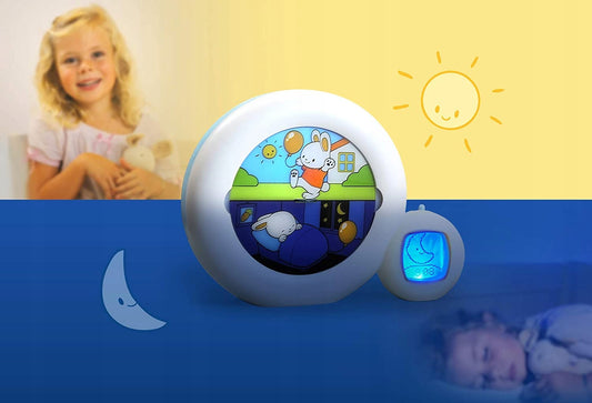 PABOBO Kid'Sleep Moon 3în1 ceas deșteptător de antrenament