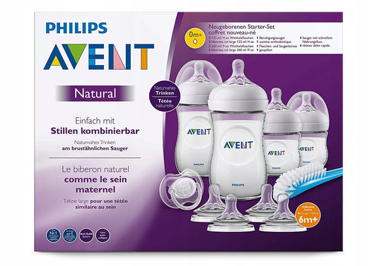 PHILIPS AVENT cumisüveg szett 8 cumival tisztítókefe 1