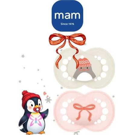 MAM Original suzetă de calmare x2 6-16m ediție de iarnă