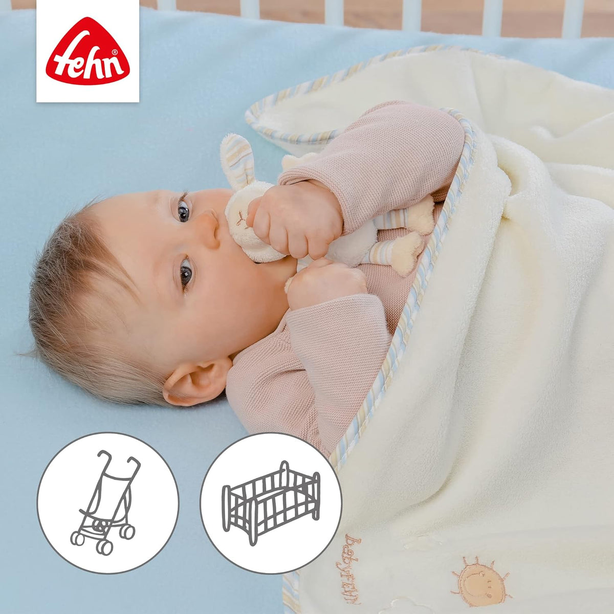 Pătură FEHN BabyLove 100 X 75